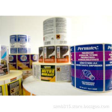 Custom PP PE PVC Pet Paper Self-Adhesive Security Label